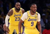 NBA常规赛🏀詹姆斯父子同台 浓眉36+16 爱德华兹27+6 湖人力擒森林狼