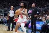 NBA常规赛怀特35+6 字母哥38+11 利拉德28+8 公牛3人20+力克雄鹿