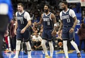 NBA常规赛东契奇26+5+5 克莱5记三分 英格拉姆17+5 独行侠41分大胜鹈鹕