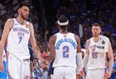 NBA总决赛雷霆胜步行者3比2夺冠军点 有望创历史