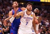 今日nba半决赛战报掘金119-107战胜雷霆 亚历山大32分约基奇29分14板8助