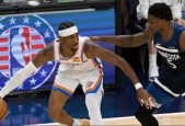 nba今日战况：雷霆大比分3-1森林狼取西决冠军赛点 压力山大40分准三双