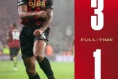 英超伯恩茅斯3-1富勒姆 塞门约2射1传