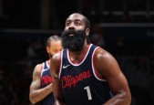 NBA常规赛哈登三节打卡43+7&首节23分 祖巴茨18+16 快船送奇才13连败