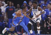 nba最新战况：雷霆大比分4-1森林狼夺西部冠军 时隔13年晋级nba总决赛