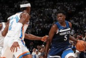 今日nba西部决赛G5雷霆124-94大胜森林狼 亚历山大34分爱德华兹19分6板